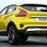 XCode Concept är baserad på Renault-Nissans B0-plattform.