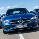 BMW 330i xDrive och Mercedes C 300 4 Matic med 258 hk och Audi A4 45 TFS Quattro med 265 hk.