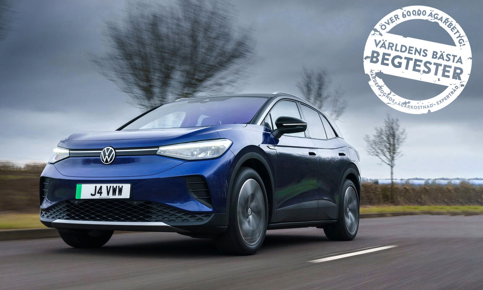 Volkswagen ID.4. var Sveriges fjärde mest sålda bil förra året. Vi vet vad de som köpte bilen tycker om den.