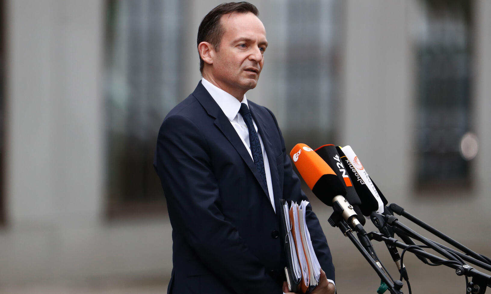 Förslaget ska röstas på av EU-medlemslänernas utbildningsministrar den 7 mars. På bild Tysklands transportminister Volker Wissing, FDP, som är kritisk till förslaget.