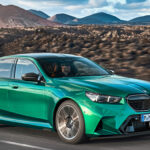 BMW M5 provkörning