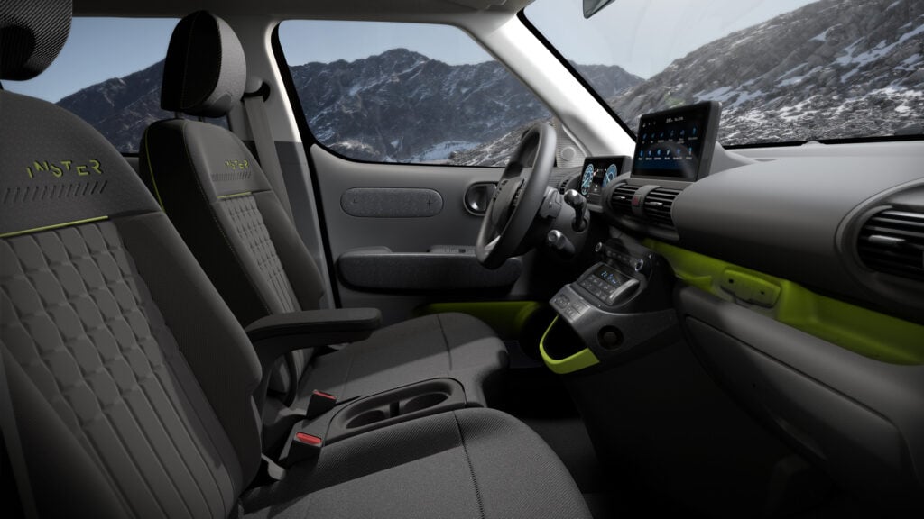 Inredning i Hyundai Inster Cross