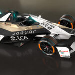 Nya Jaguar I-Type 7 snett ovanifrån.