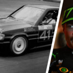 DTM Mercedes-Benz, som kördes av Denny Hulme och Andrew Miedecke. Valtteri Bottas är infälld till höger i bild.
