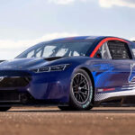 Elektrisk tävlingsbil för Nascar från Ford motorsport.