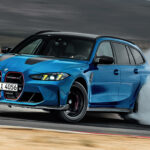 BMW M3 CS Touring driftar