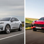 Porsche Macan Electric Turbo och Porsche Cayenne GTS