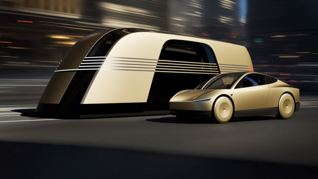 Tesla Robovan och Robotaxi.