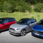 Tre elsuvar: Mini Countryman, Smart #1 Brabus, Mercedes EQA