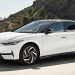 Vit Volkswagen ID. 7
